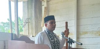 Camat Idi Tunong Sosialisasikan Surat Bupati Aceh Timur Lewat Mimbar Jumat di Masjid Seuneubok Buya