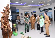 Sekjen MPR RI Kunjungi Lanud RSA Natuna, Disambut Langsung Danlanud
