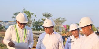 Tinjau Renovasi Masjid Raya Nur Ilahi, Wagub Nyanyang: “Salah Satu Ikon Pulau Dompak untuk Kenyamanan Ibadah Masyarakat”