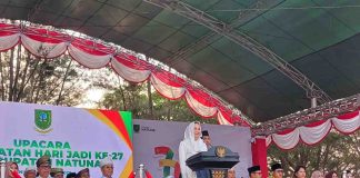 HUT ke-27 Natuna, Cen Sui Lan Paparkan Dukungan Anggaran Rp637,5 Miliar dan Sejumlah Proyek Strategis
