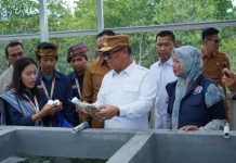 Rumah Budidaya Rumput Laut Kolaborasi ITB dan Kampung Nelayan Merah Putih Sembulang Batam Diresmikan