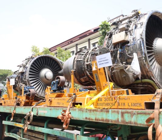 Polda Kepri Bongkar Dugaan Impor Ilegal Tiga Mesin Pesawat dari Singapura, Nilainya Rp30 Miliar
