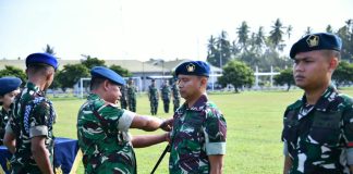 25 Personel Lanud Raden Sadjad Naik Pangkat, Danlanud Tekankan Amanah dan Keteladanan