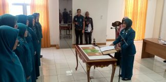 8 Ketua TP-PKK Kecamatan di Natuna Dilantik, Diminta Sesuaikan Program dengan Potensi Daerah