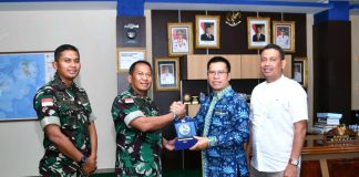 Courtesy Call, Danlanud RSA Natuna Silaturahmi ke Bupati Anambas