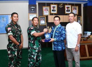 Courtesy Call, Danlanud RSA Natuna Silaturahmi ke Bupati Anambas