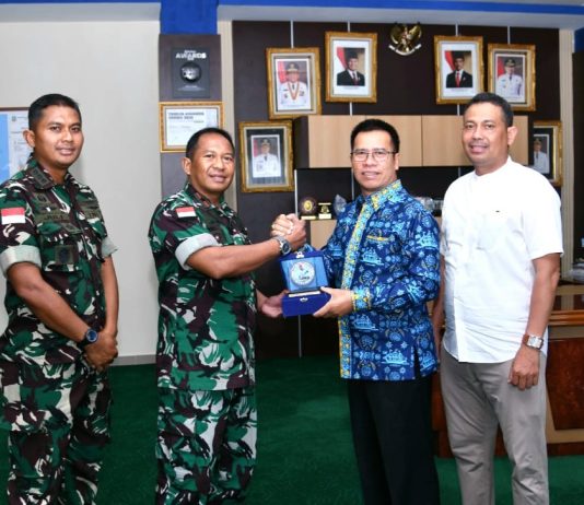 Courtesy Call, Danlanud RSA Natuna Silaturahmi ke Bupati Anambas