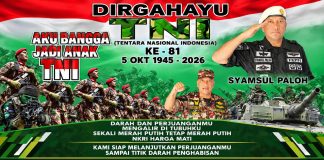 81 Tahun TNI, Syamsul Paloh: Kekuatan TNI Bersama Rakyat Menjadi Pilar Kedaulatan NKRI