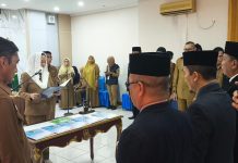 Lantik Lima Pejabat Eselon II, Bupati Natuna: Rotasi Tak Harus Tunggu Dua Tahun