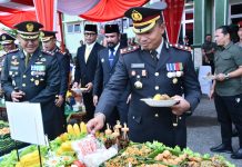 Kapolres Aceh Timur Hadiri HUT TNI ke-81, Tegaskan Soliditas TNI-Polri