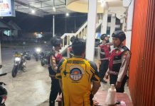 Patroli hingga Dini Hari, Sat Samapta Polres Natuna Jaga Kamtibmas Tetap Kondusif