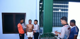 Casis Bintara PK TNI AU A-59 Jalani Pengukuran Fisik di Lanud RSA Natuna