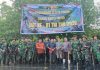 HUT TNI ke-81, Yonkomposit 1/Gardapati Tanam Pohon Dua Lokasi di Natuna