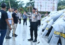 Kapolres Aceh Timur Imbau Penyampaian Aspirasi Dilakukan Secara Tertib