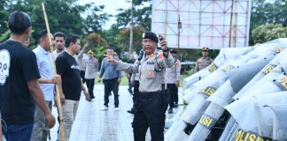Kapolres Aceh Timur Imbau Penyampaian Aspirasi Dilakukan Secara Tertib