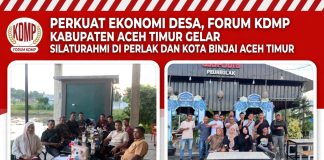Perkuat Ekonomi Desa, Forum KDMP Aceh Timur Gelar Silaturahmi di Peureulak dan Kota Binjai