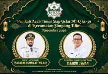Pemkab Aceh Timur Siap Gelar MTQ Tingkat Kabupaten ke-39 di Simpang Ulim