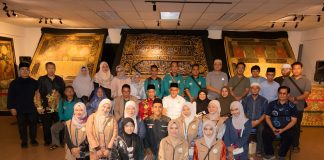 Perkuat Wawasan Sejarah dan Peradaban Islam, Rektor IAI Natuna Bersama Rektor KUIJSI Malaysia Kunjungi Galeri Aura Islam