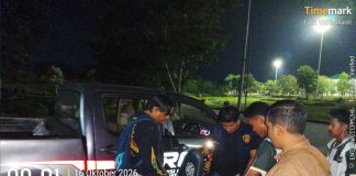 Satreskrim Polres Natuna Gelar Pagar Malam di Penagi, Hadirkan Rasa Aman bagi Warga
