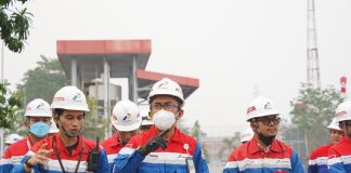 Wakil Dirut Pertamina Patra Niaga Tinjau Fuel Terminal Sei Siak, Pastikan Distribusi BBM Andal