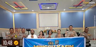 Minggu Kasih di Gereja GPDI Elshaddai, Polsek Bunguran Timur Polres Natuna Pererat Silaturahmi dan Sampaikan Pesan Kamtibmas