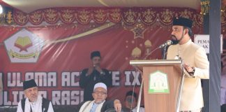 Bupati Al-Farlaky Hadiri Muzakarah Dayah Keude Dua