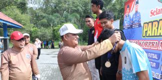 Wakil Bupati Asahan Tutup PORKAB KORPRI 2026, Dinas Pendidikan Raih Juara Umum
