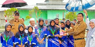Ponpes Nurul Jannah Gelar Turnamen Voli SD/MI, SDN 003 Sungai Ulu Raih Dua Gelar Juara