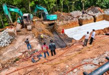 BP Batam Kebut Perbaikan Jalan Depan Hotel Vista, Masyarakat Diimbau Berhati-Hati