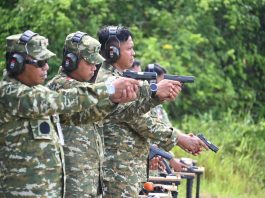 Latihan Menembak Lanud RSA Natuna, Danlanud Tekankan Ketepatan dan Keselamatan