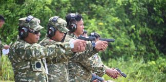 Latihan Menembak Lanud RSA Natuna, Danlanud Tekankan Ketepatan dan Keselamatan
