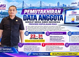 Tertibkan Keanggotaan, SMSI Kepri Verifikasi Ulang Perusahaan Media Siber