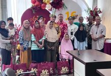 HUT ke-16 BPR Sumber Dana Mas, Berbagi Sembako untuk Duafa dan Anak Yatim