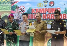 Kapolres Lingga Resmikan Kampung Bebas Narkoba 2026 di Desa Batu Kacang