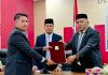 Wabup Aceh Timur Hadiri Paripurna, Enam Rancangan Qanun Prioritas Diserahkan Kepada DPRK