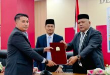 Wabup Aceh Timur Hadiri Paripurna, Enam Rancangan Qanun Prioritas Diserahkan Kepada DPRK