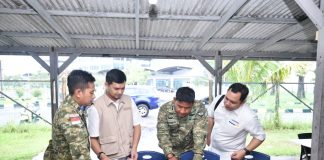 Lanud RSA Natuna Fasilitasi Survei Lapangan KPKNL Batam