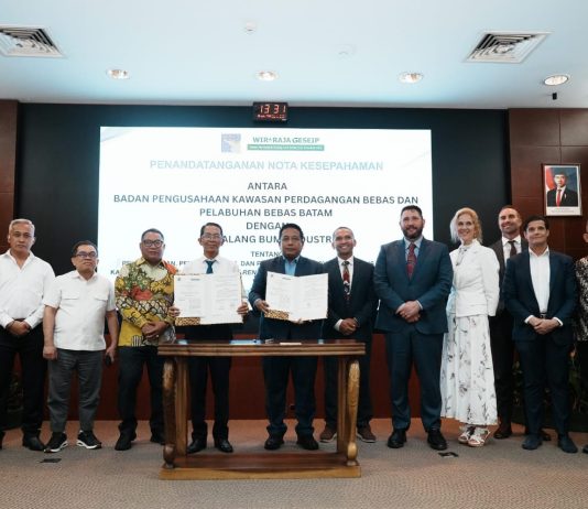BP Batam Teken Nota Kesepakatan Pengembangan PSN Wiraraja Green Renewable Energy & Smart-Eco Industrial Park