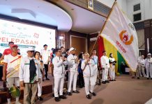 Bupati Iskandarsyah Lepas 469 Kontingen Karimun Menuju Porprov VI Kepri 2026