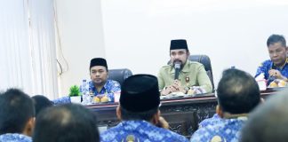 Kejar Realisasi APBK- P, Bupati Al Farlaky Minta OPD Kebut Paket Pekerjaan