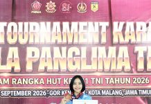Atlet Karate Lanud Raden Sadjad Sabet Dua Medali di Kejurnas Piala Panglima TNI