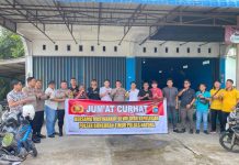 Polisi Bersama Masyarakat, Polsek Bunguran Timur dan Satresnarkoba Polres Natuna Gelar Jumat Curhat Kamtibmas