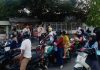 Peduli Warga Terdampak Kabut Asap Karhutla, PDPM Kota Baubau Salurkan 1.800 Masker