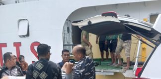 Posal Midai Lanal Ranai Bantu Evakuasi Pasien Rujukan ke RSUD Natuna